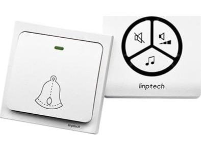 Linptech trådlös dörrklocka utan batteri Linbell G1