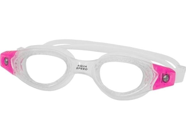 Aqua-Speed svømmebriller Aqua Speed Pacific Jr hvit/rosa (6144-63)
