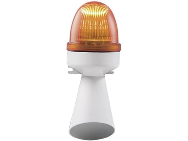 Grothe Horn WL 6301 240VAC langallinen sireeni sisätiloissa/ulkona harmaa (31371)
