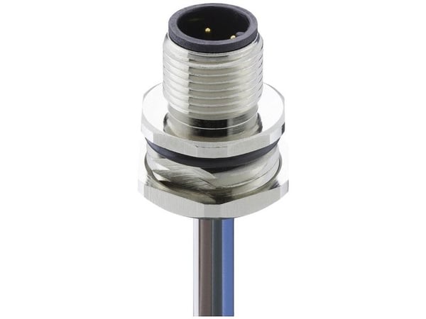 Lutronic 1230 12 T16CW 0,5m Anturi/toimilaitteen liitin uppoasennukseen M12 Liitin, uppoasennus Napojen lukumäärä (RJ): 12 10 kpl