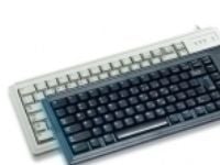 CHERRY Compact-Keyboard G84-4400 - Tastatur - USB - Italiensk - svart