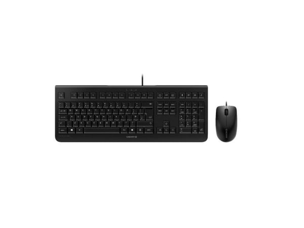 CHERRY DC 2000 - Sats med tangentbord och mus - USB - italiensk - svart