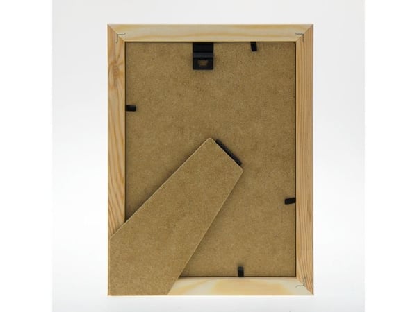 ZEP Regent 4, Enkel bilderamme, Tre, Hvit, Bord, Vegg, 10 x 15 cm, Rektangulær
