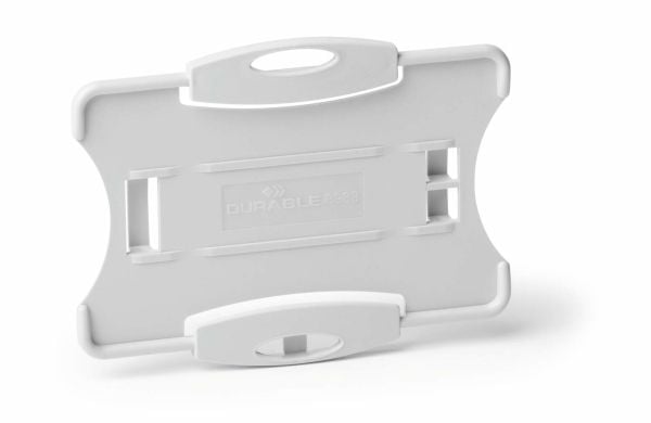 DURABLE ECO - Kortholder - for 54 x 87 mm - grå (en pakke 10)
