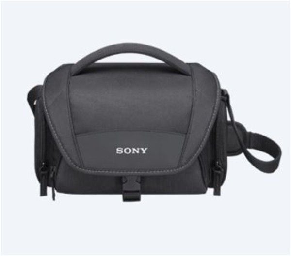 Sony LCS-U21 - Eske for digitalfotokamera / camcorder - neopren - svart - for Cinema Line ILME-FX3; Handycam FDR-AX43; a VLOGCAM ZV-E10; a1; a7 IV;...