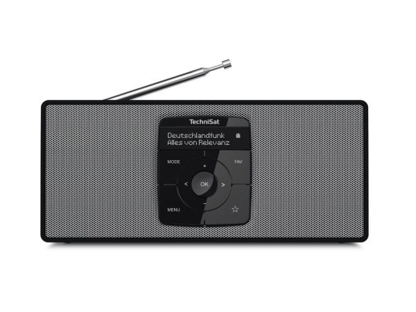 TechniSat DigitRadio 2 S - DAB+ radio - sort, hvit