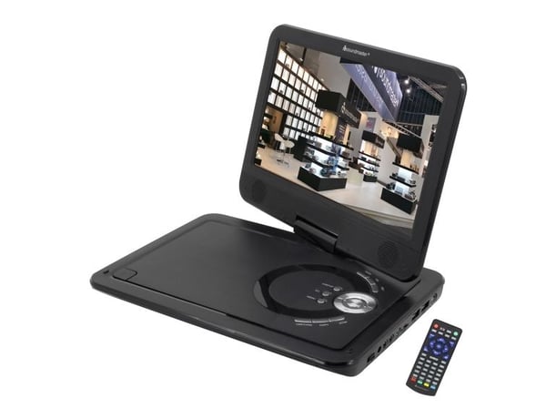 Soundmaster Blu-ray-spiller PDB1910SW bærbar DVD/Blu-Ray-spiller utskiftbar svart 25,6 cm (10,1") 1024 x 600 px