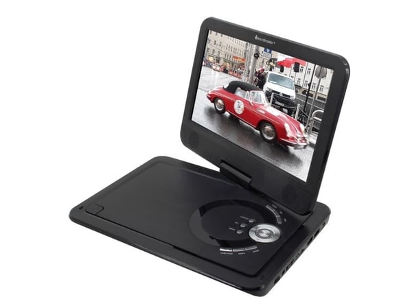 Soundmaster Blu-ray-soitin PDB1910SW kannettava DVD/Blu-Ray-soitin vaihdettava musta 25,6 cm (10,1") 1024 x 600 px
