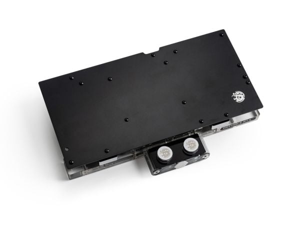 Bitspower Classic VGA, Vannblokk, Sort, Sølv, Gjennomsiktig, 3-pin, 1/4", ASUS TUF Gaming GeForce RTX 3070, 144,2 mm
