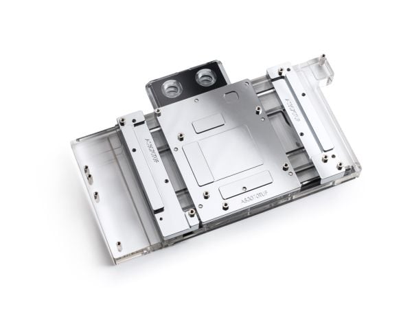 Bitspower Classic VGA, Vannblokk, Sort, Sølv, Gjennomsiktig, 3-pin, 1/4", ASUS TUF Gaming GeForce RTX 3070, 144,2 mm