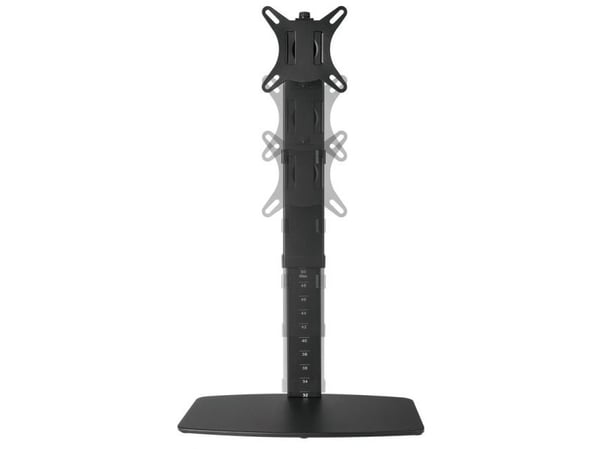 Equip 650126, Frittstående, 8 kg, 43,2 cm (17"), 81,3 cm (32"), 100 x 100 mm, Sort