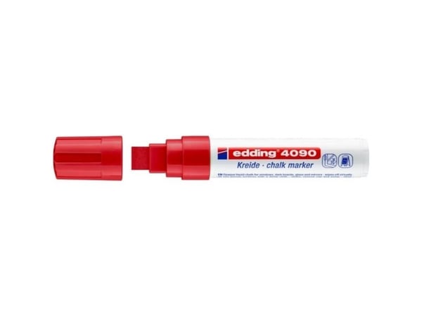 Edding 4090, Punainen, Taltta, 1 kpl