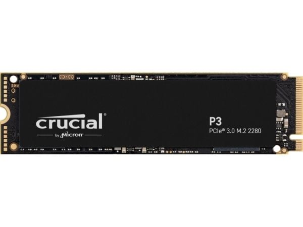 Crucial P3 - SSD - 1 TB - intern - M.2 2280 - PCIe 3.0 (NVMe)