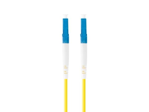 Lanberg - Koblingskabel - LC/UPC-enkeltmodus (hann) til LC/UPC-enkeltmodus (hann) - 1 m - 3 mm - fiberoptisk - simpleks - 9 / 125 micron - G.657.A1...