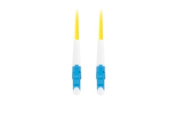 Lanberg - Koblingskabel - LC/UPC-enkeltmodus (hann) til LC/UPC-enkeltmodus (hann) - 1 m - 3 mm - fiberoptisk - simpleks - 9 / 125 micron - G.657.A1...