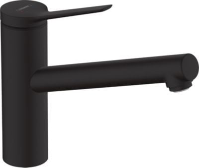 HG Zesis M33 køkkenarmatur - etgrebsbatteri 220mm tud t/kv mat sort