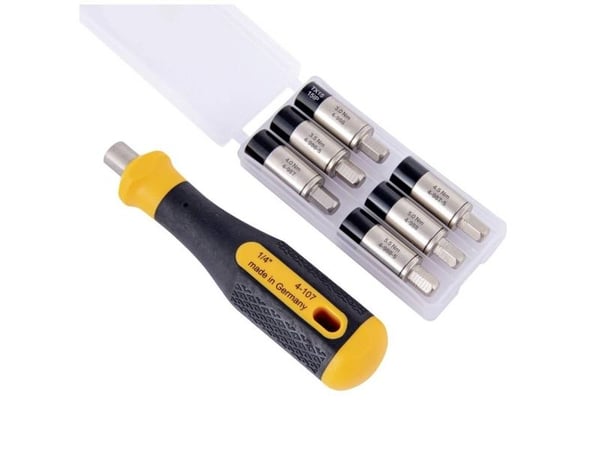 Bernstein Tools 4-989-G Momenttisovitinsarja 1/4 (6,3 mm) 3,0 - 5,5 Nm
