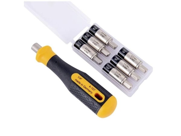 Bernstein Tools 4-980-G Momenttisovitinsarja 1/4 (6,3 mm) 0,6 - 3,0 Nm