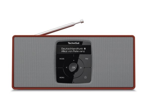 TechniSat DigitRadio 2 S - DAB+ radio - rød, sølv