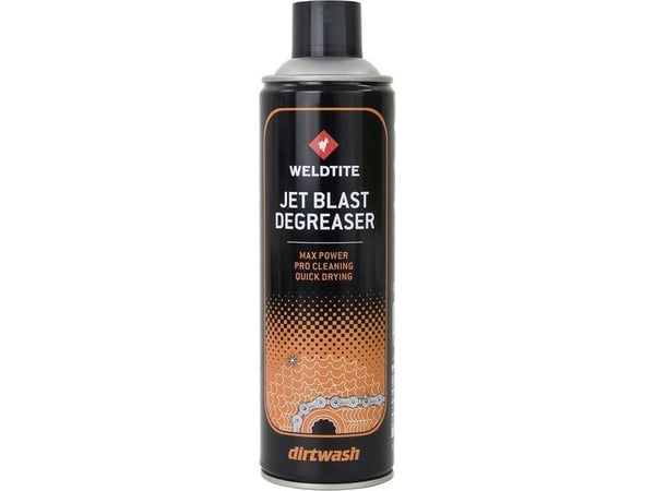 Weldtite Kjedeavfettingsmiddel WELDTITE DIRTWASH JET BLAST DEGREASER Spray 500ml (NY)