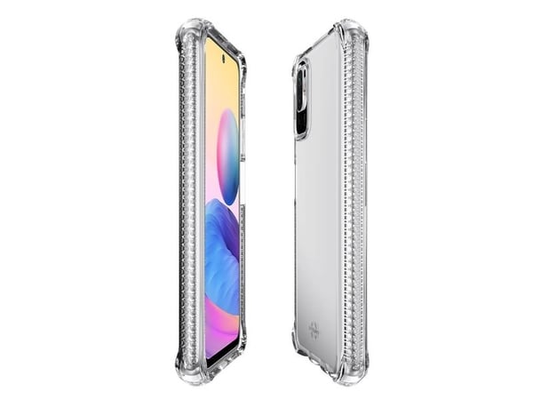 ITSKINS SPECTRUM R Clear - Baksidedeksel for mobiltelefon - gjennomsiktig - for Xiaomi Redmi Note 10 5G