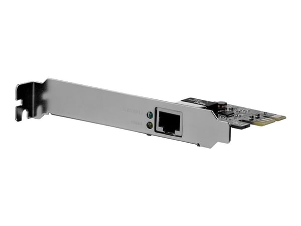 Startech 1 Port PCIe Gigabit Network Server Adapter NIC Card - Dual Profile - Gigabit Desktop Adapter REV E Intel 6 Chip support (ST1000SPEX2) - Ne...