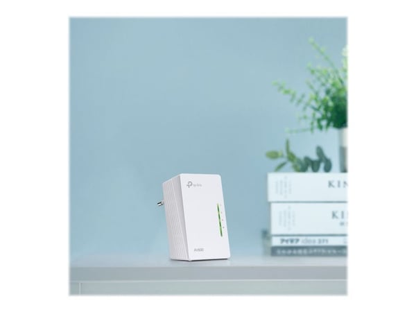 TP-Link TL-WPA4220 - Strømlinjeadapter HomePlug AV (HPAV) - veggpluggbar
