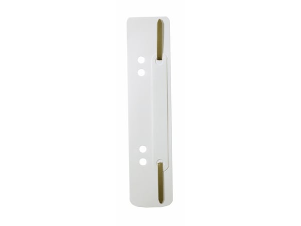 Durable 690102, Dokumentklemme, Hvit, Metall, Plast, 250 stykker