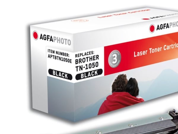 AgfaPhoto APTBTN1050E, 1000 sivua, Musta, 1 kpl