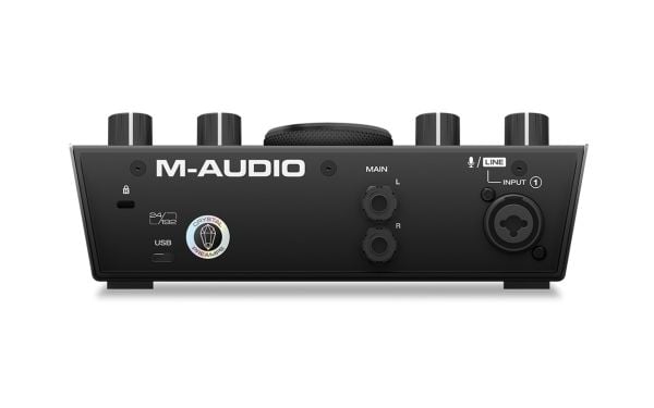 M-AUDIO AIR 192|4, Desktop, Sort, Metall, Kraft indikator, USB, 24-bit/192kHz