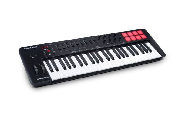 M-AUDIO Oxygen 49 (MKV), 49 taster, Knapper, Rotasjon, lysbildeviser, USB, 490,2 mm, 264,1 mm, 83,3 mm
