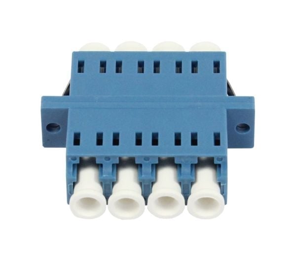 LWL-koppling LCBussning LCBussning 9125u Singlemode OS2 blå Quad PVC med fläns Synergy 21