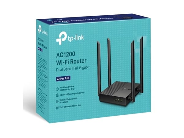 TP-LINK Archer A64 AC1200 Wi-Fi-reititin