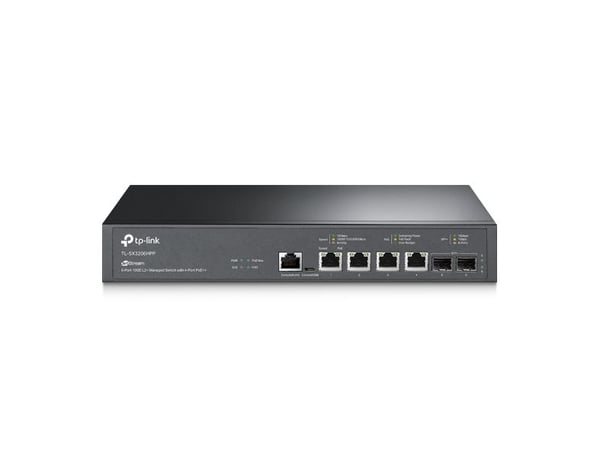 TP-Link JetStream TL-SX3206HPP V1 - Switch - L2+ - Styrt - stasjonær, rackmonterbar - PoE++ (200 W)