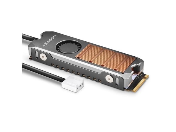 Axagon CLR-M2FAN, VGA-kylare, 2 cm, Grå