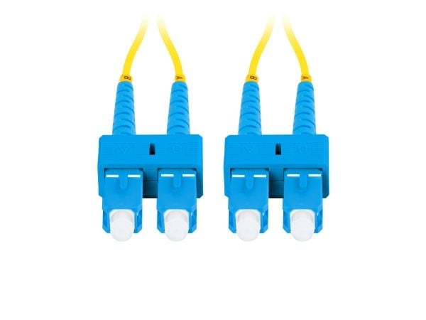 Lanberg - Koblingskabel - SC/UPC-enkeltmodus (hann) til SC/UPC-enkeltmodus (hann) - 10 m - 3 mm - fiberoptisk - dupleks - 9 / 125 micron - G.657.A1...