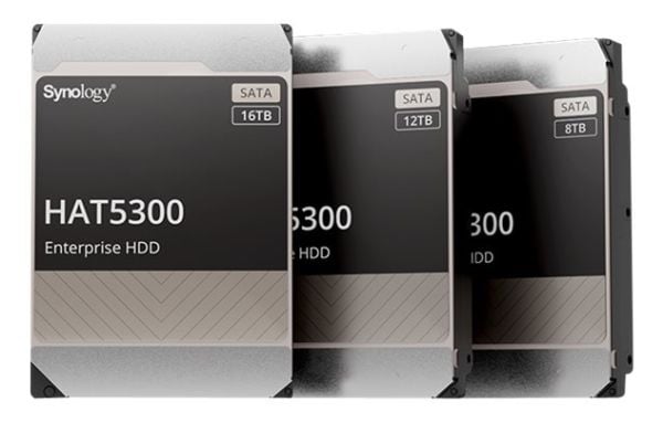 Synology HAS5300 - Harddisk - 12 TB - intern - 3.5" - SAS 12Gb/s - 7200 rpm - buffer: 256 MB - for Synology SA3200D, SA3400, SA3600; High Density H...