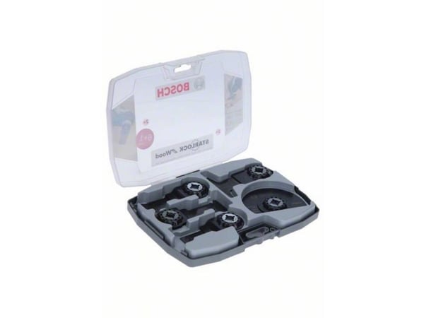 Bosch Starlock for Wood - Monitoimityökalun teräsarja - 7 kpl