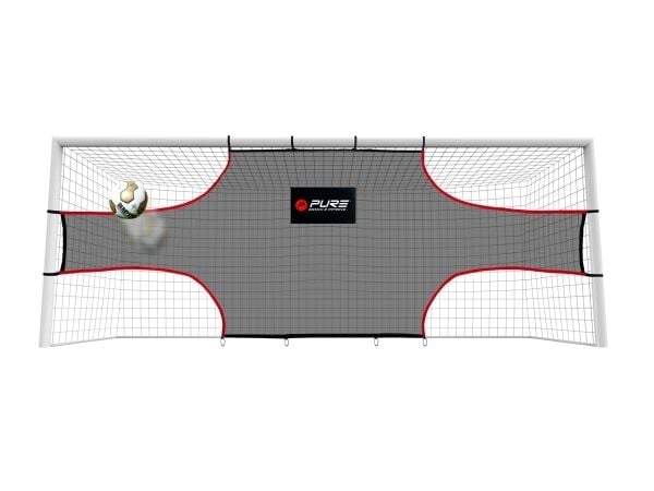 Pure2improve P2I150050, Fotballmål, Grå, 244 mm, 244 mm, 73,2 cm
