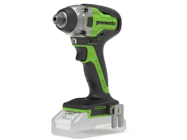 Greenworks 3802807, Slagtrekker, Børsteløs, Sort, Grønn, Plast, 300 Nm, 4000 IPM