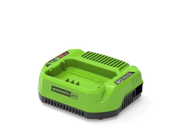 Greenworks 2932007, Batterilader, Greenworks, Grønn, AC, Lithium-Ion (Li-Ion), Akrylonitril-butadien-styren (ABS)