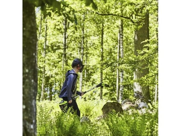 Greenworks GD60PS25, 10,5 m/s, Grønn, Sølv, Batteri, 25 cm, 4,3 kg, 2,4 m
