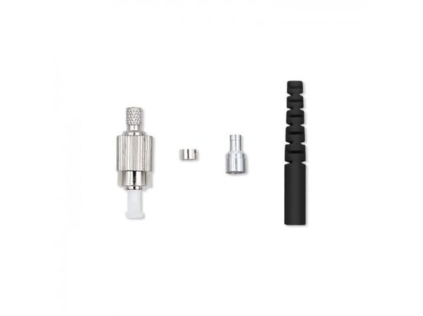 Qoltec - Nettverkkontakt - FC multi-modus - fiberoptisk - 3 mm (en pakke 200)