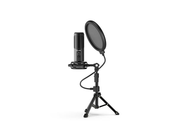 Lorgar LRG-CMT721, Spillkonsollmikrofon, 3 dB, 50 - 1800 Hz, 1%, 1000 O, 16 bit