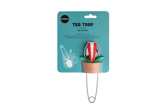 Ototo Design Tea Trap, Te, Grønn, Rød, Stål, Metall, Plast, 160 mm, 63,5 mm, 1 stykker