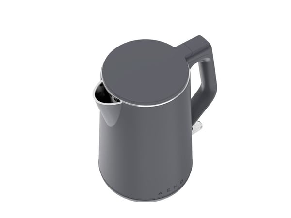 AENO EK4, 1,5 l, 2200 W, Grå, Plast, Rustfritt stål