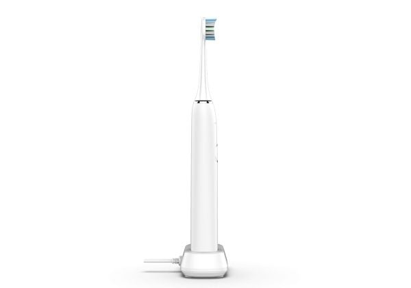 AENO DB5, Voksen, Sonik tannbørste, Gum omsorg, Massasje, Sensitiv / Myk, Whitening, 46000 bevegelser per minutt, Hvit, 2 min, 30 sec