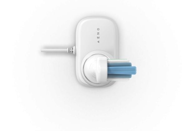 AENO DB5, Voksen, Sonik tannbørste, Gum omsorg, Massasje, Sensitiv / Myk, Whitening, 46000 bevegelser per minutt, Hvit, 2 min, 30 sec