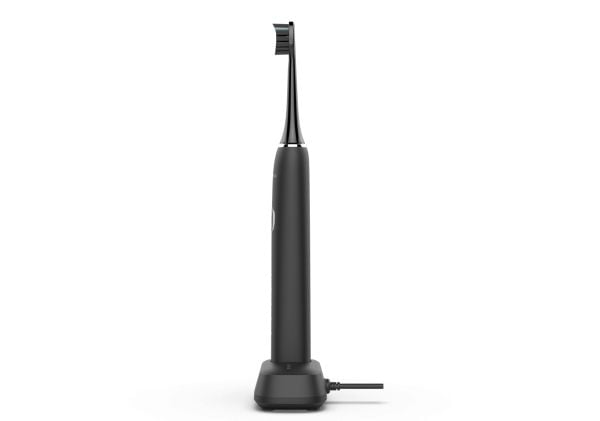 AENO DB6, Voksen, Sonik tannbørste, Grundig rens, Gum omsorg, Massasje, Sensitiv / Myk, Whitening, 46000 bevegelser per minutt, Sort, 30 sec