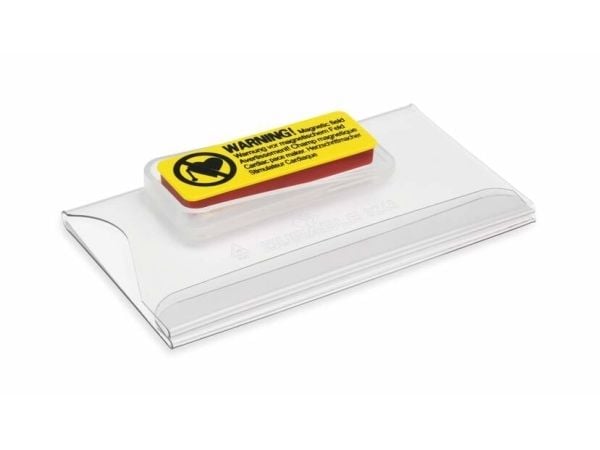 DURABLE - Navneskilt - for 75 x 40 mm - magnet - gjennomsiktig (en pakke 25)